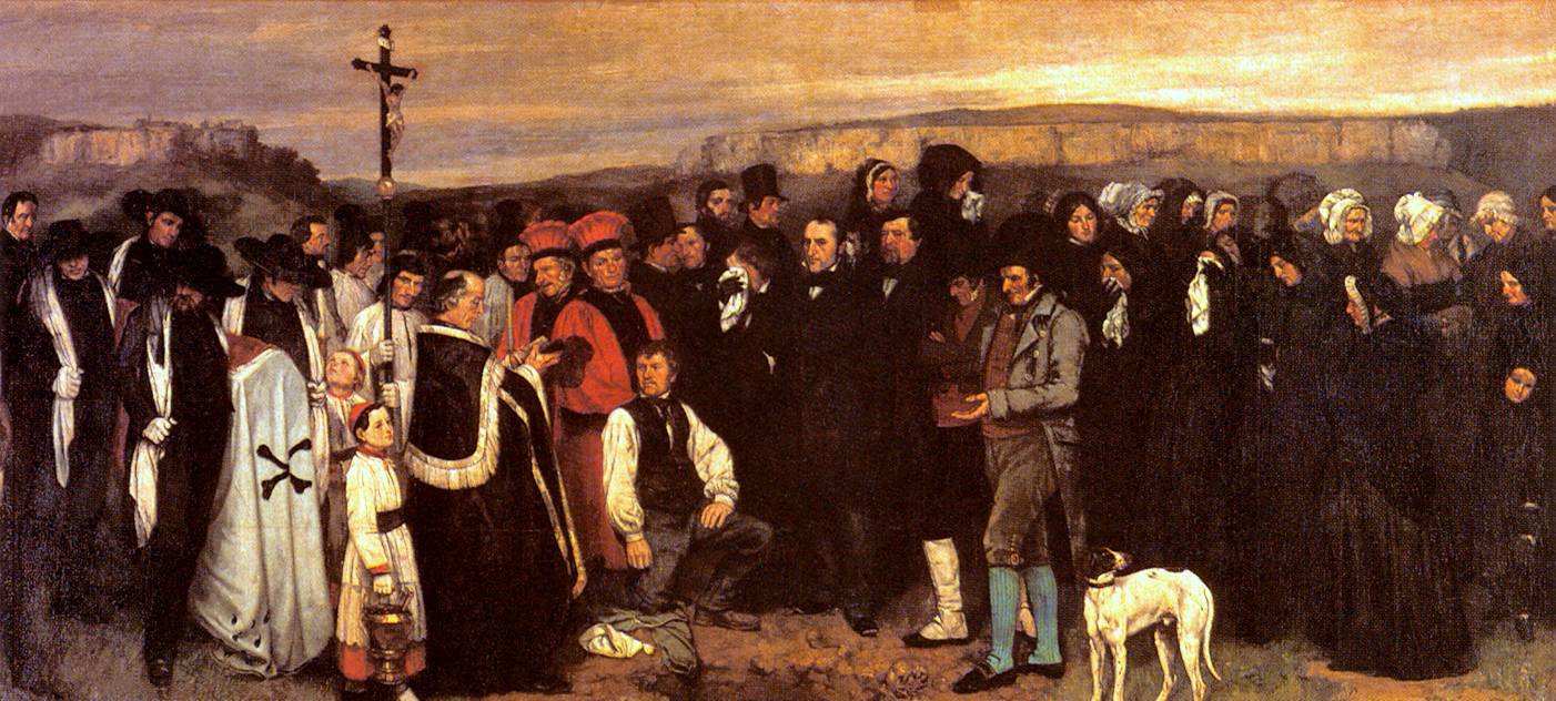 Courbet_Gustave,_Een_begrafenis_te_Ornans_1850