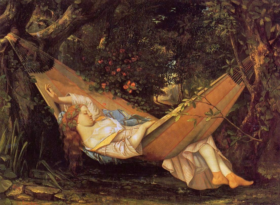 Gustave Courbet (1819-1877), The Hammock
