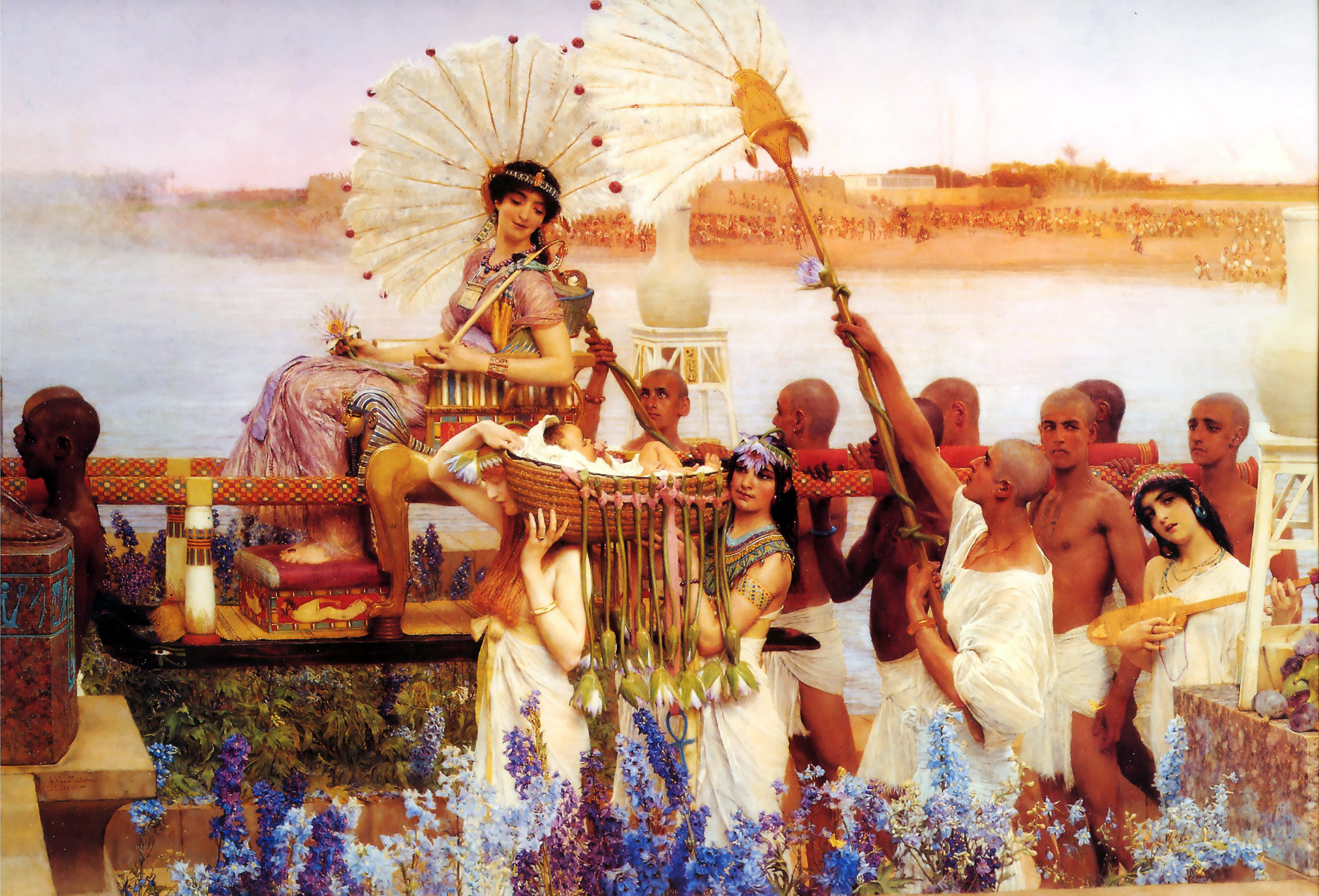 Lawrence_Alma-Tadema_-_The_Finding_of_Moses