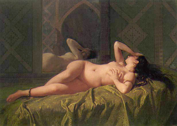 Mariano Fortuny--Odalisca.1862