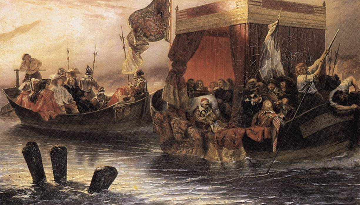 Paul_Delaroche_-_The_State_Barge_of_Cardinal_Richelieu_on_the_Rhone