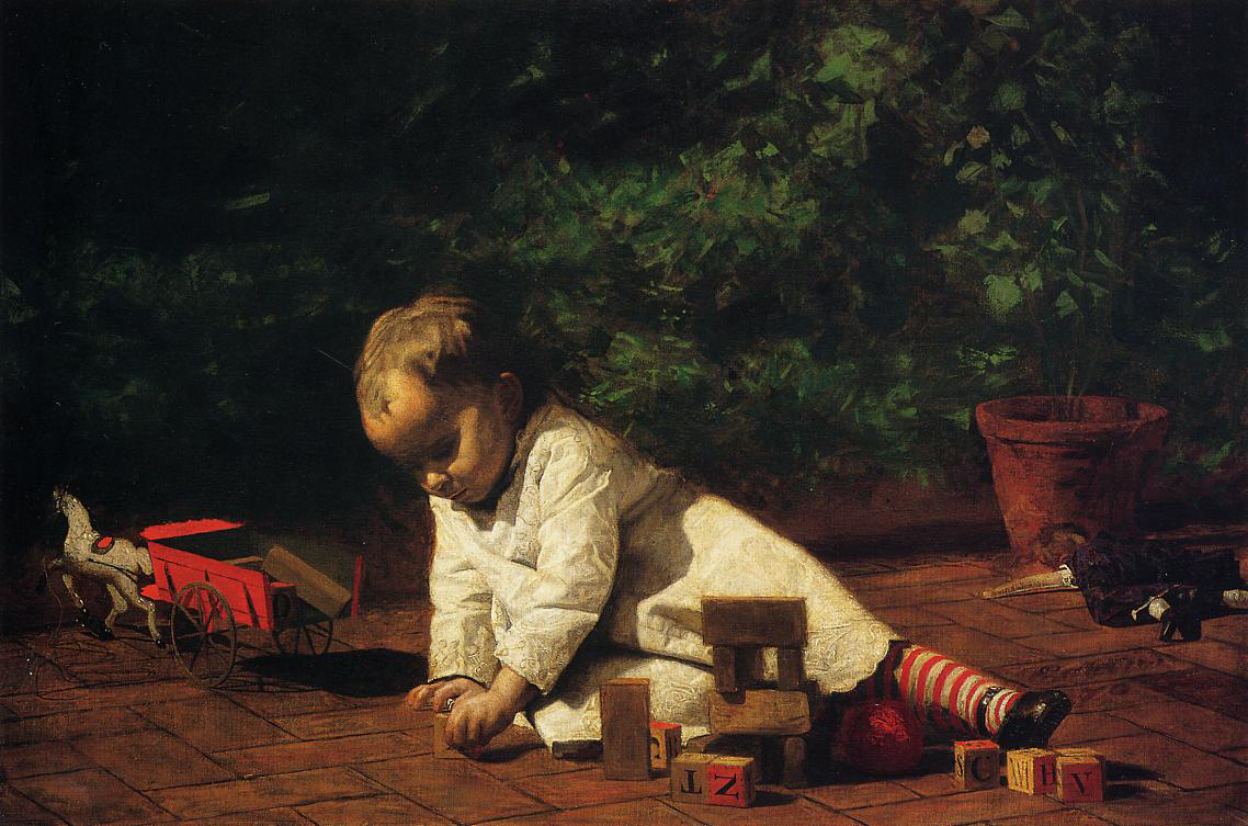 Thomas Eakins - Baby at Play