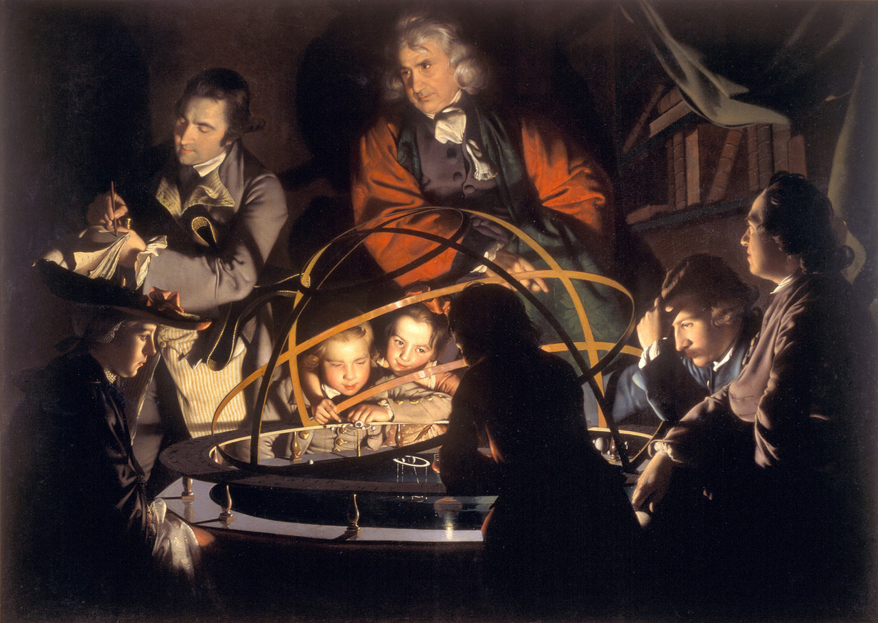 A Philosopher Giving a Lecture on the Orrery_Wright