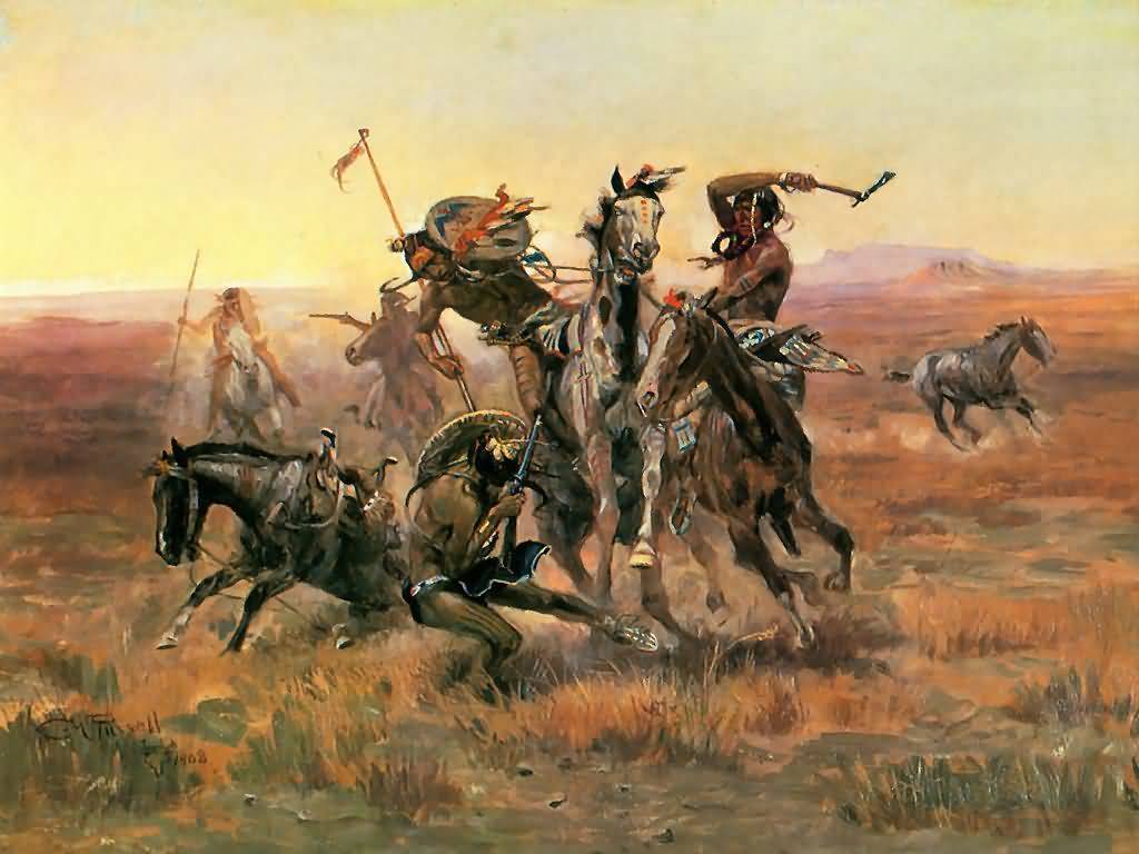 CM_Russell_When_Blackfoot_And_Sioux_Meet