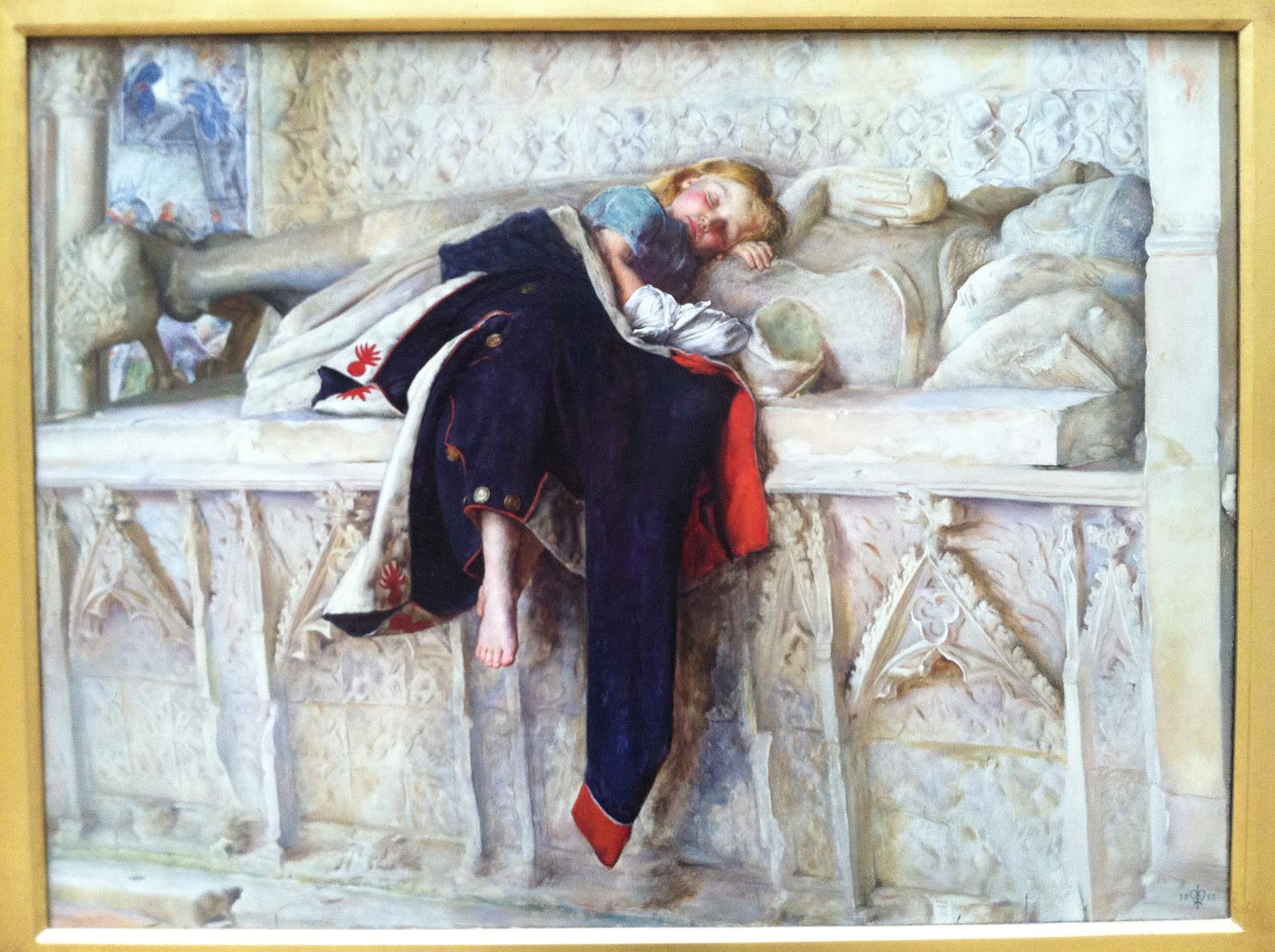 Child_of_the_regiment_Millais