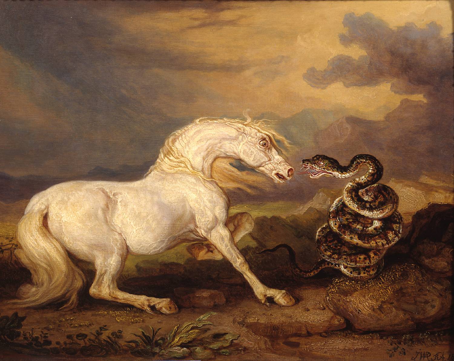 The Moment 1831 by James Ward 1769-1859_snake