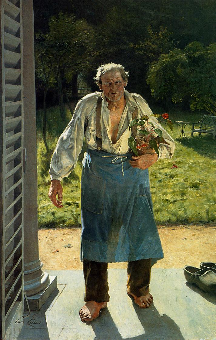 Emile_Claus_-_The_Old_Gardener