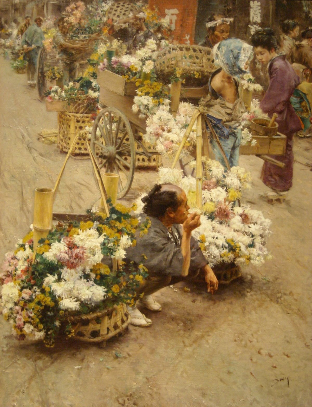 Flower-seller