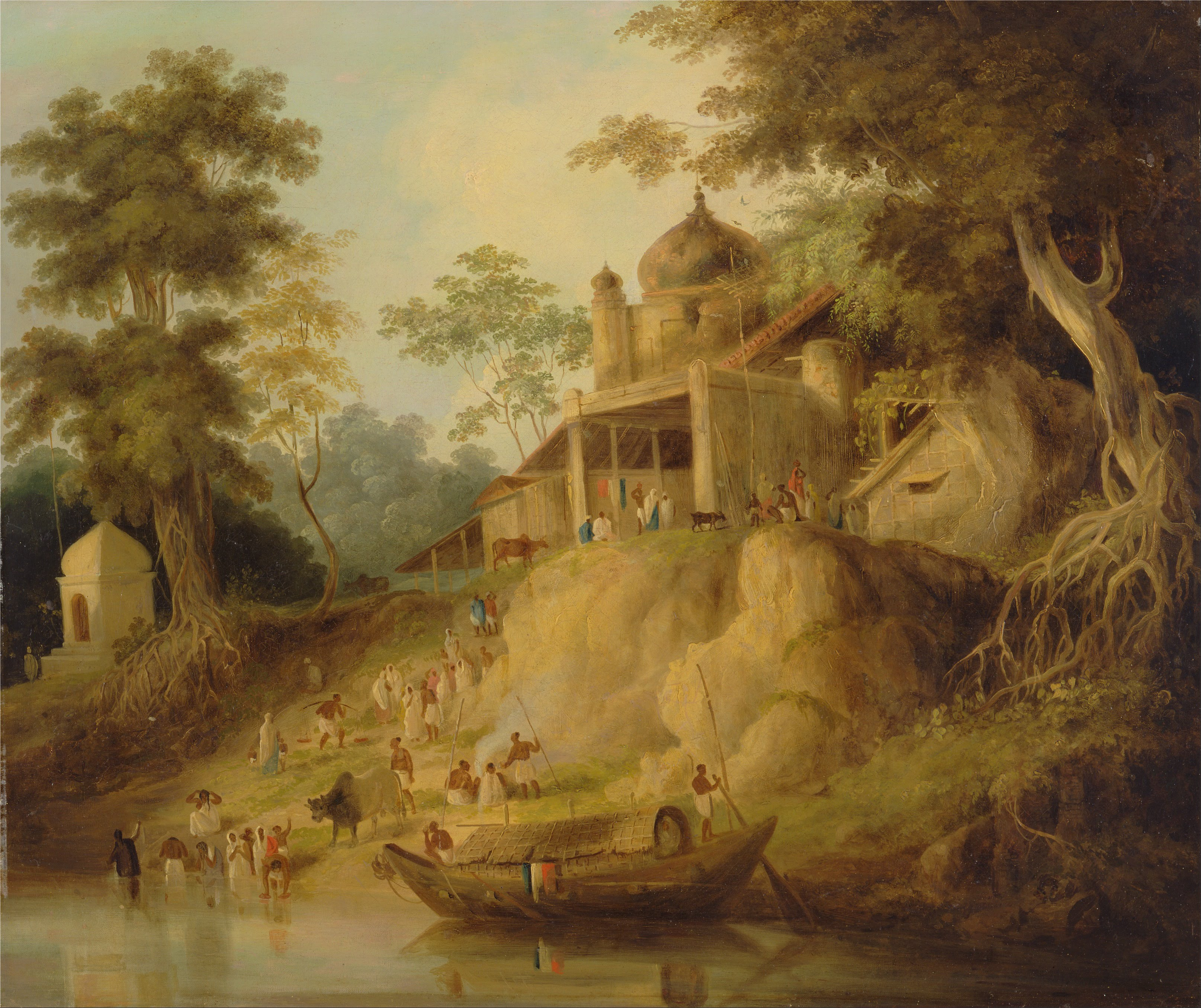 William_Daniell_-_The_Banks_of_the_Ganges
